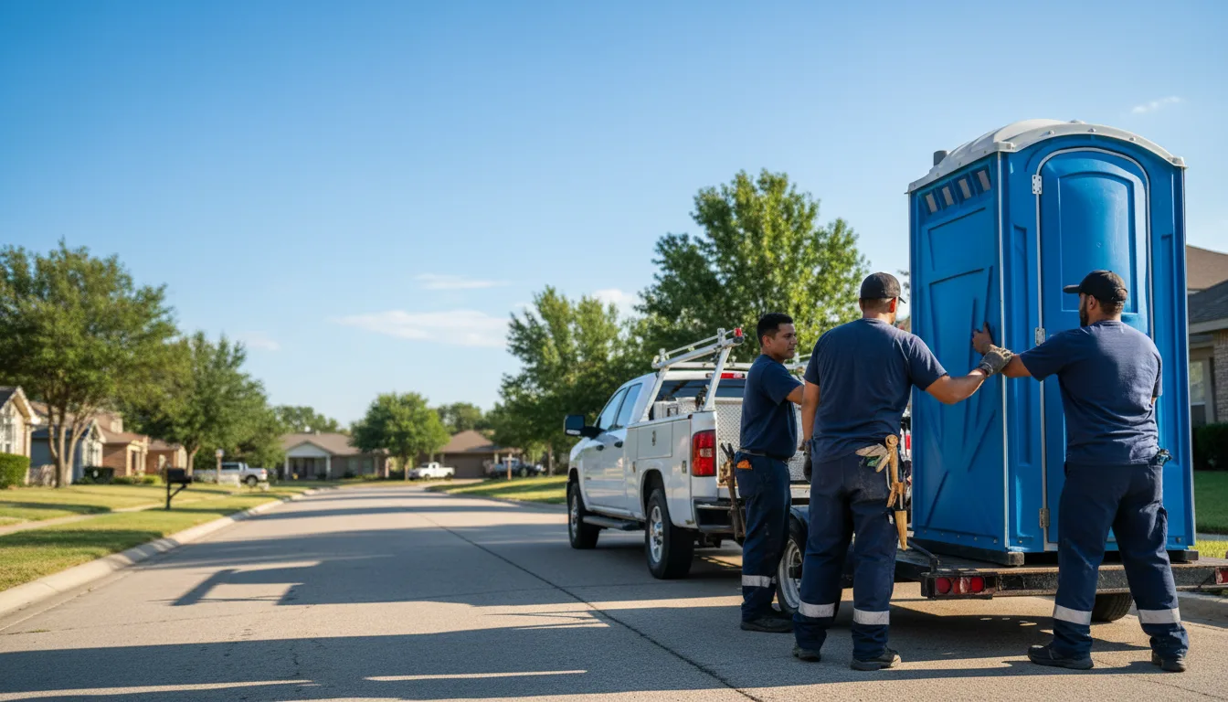 Portable Toilet Rental in Calliham, TX near me